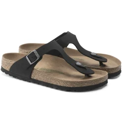 Shop Birkenstock Gizeh Vegansk Black