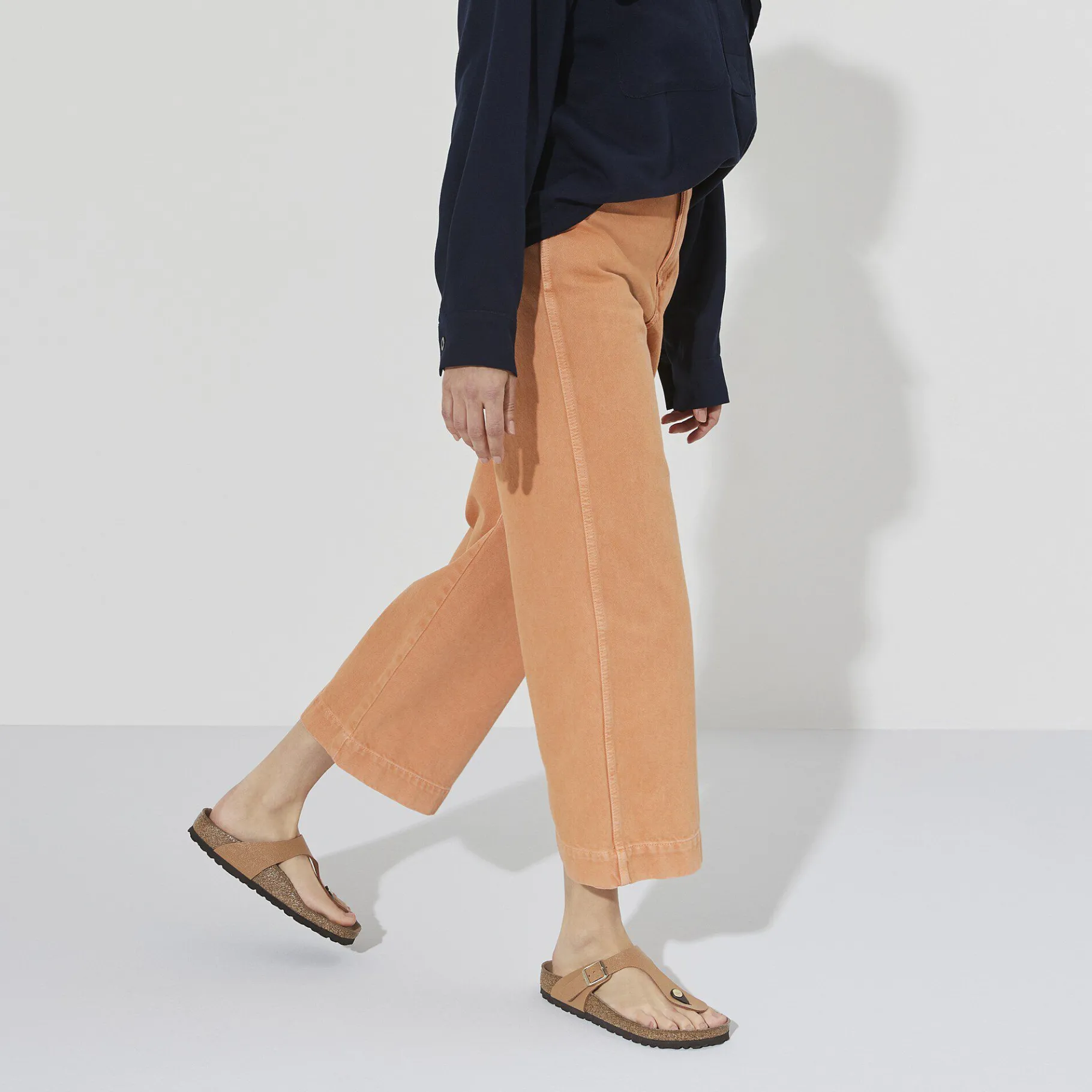 Outlet Birkenstock Gizeh Vegansk Pecan