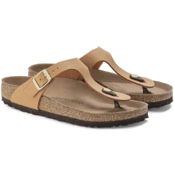 Outlet Birkenstock Gizeh Vegansk Pecan