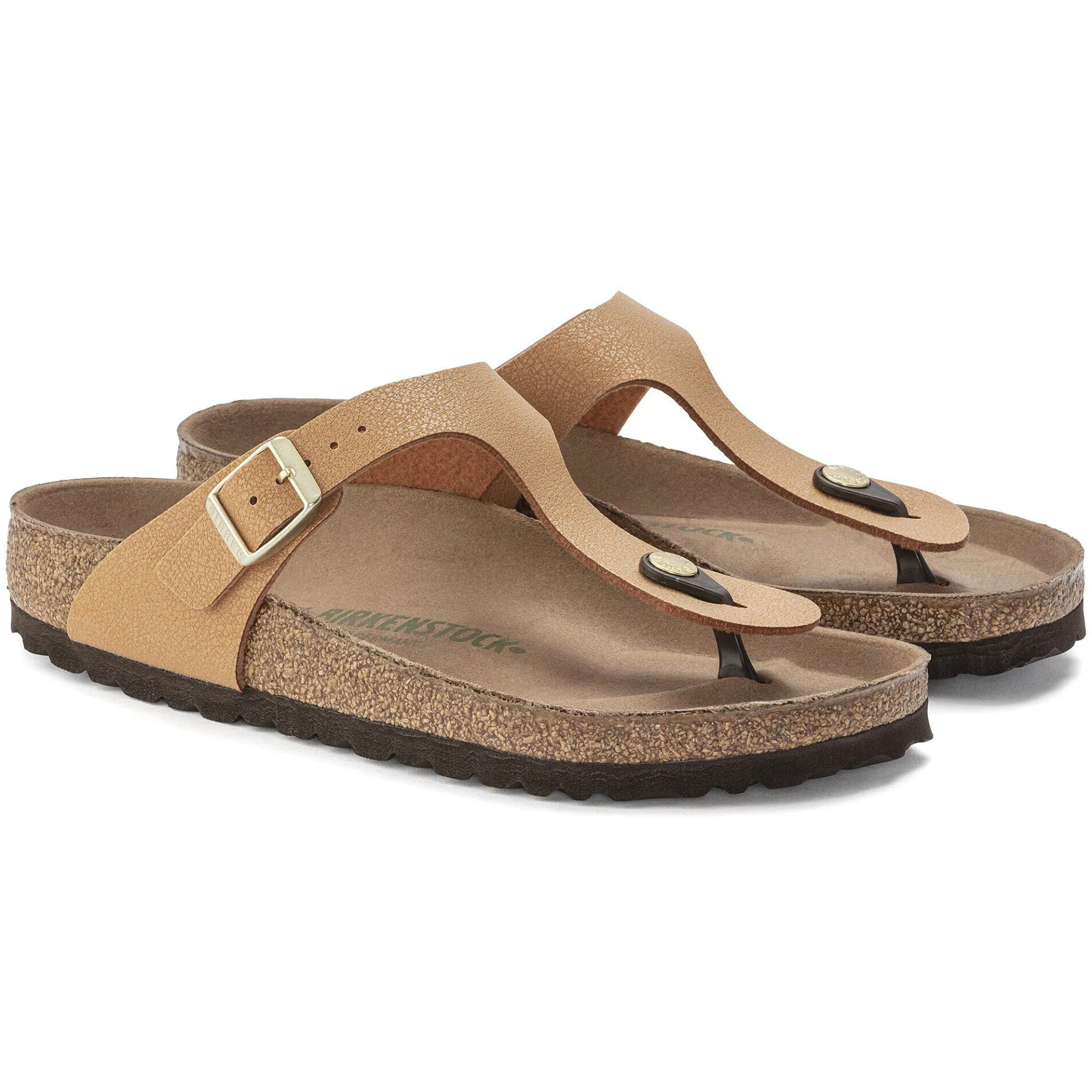 Outlet Birkenstock Gizeh Vegansk Pecan
