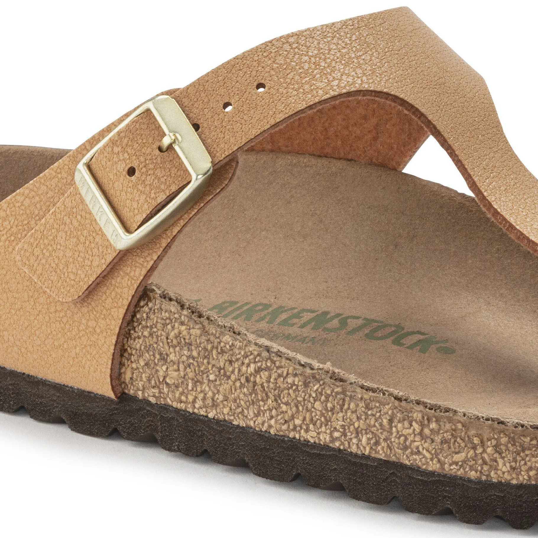 Outlet Birkenstock Gizeh Vegansk Pecan