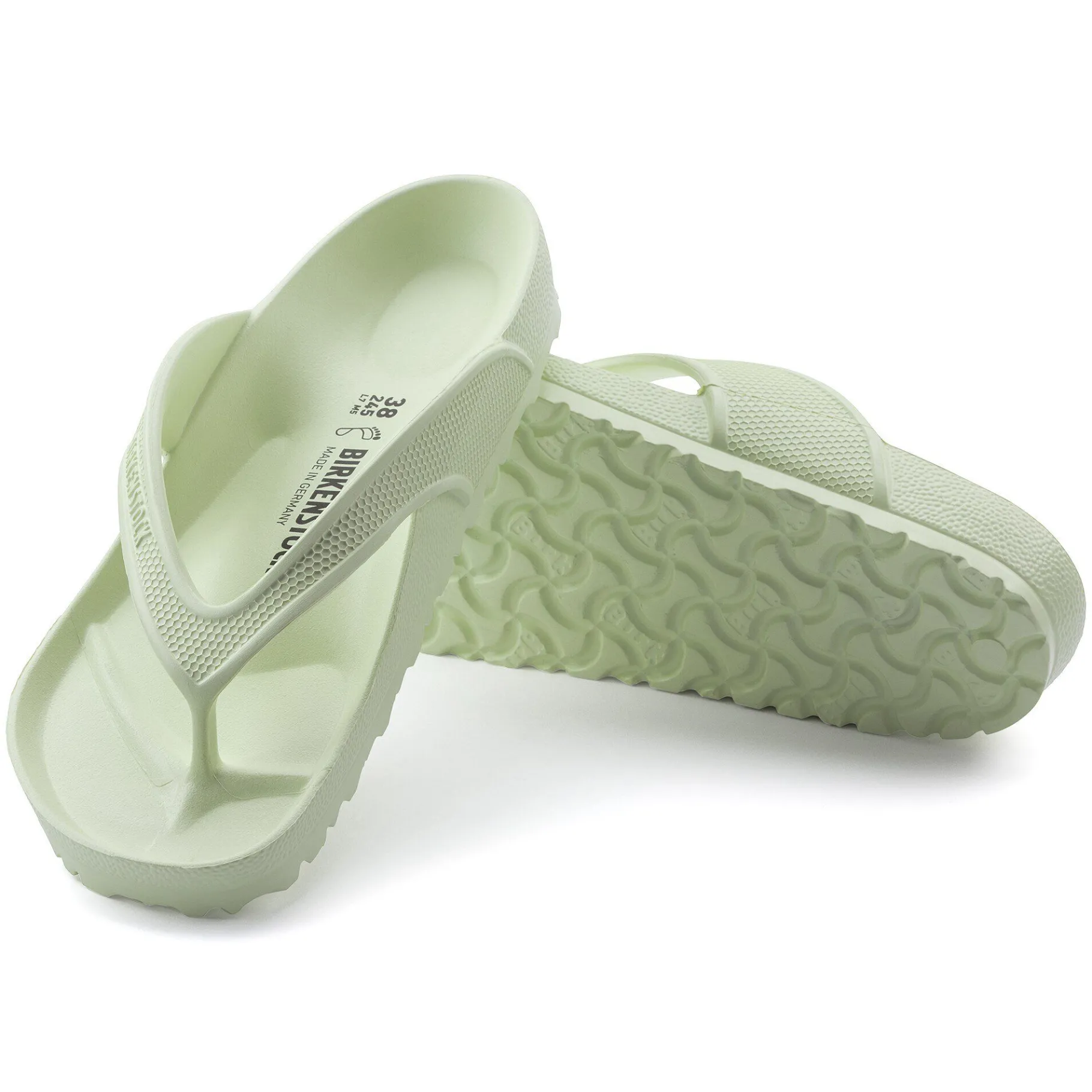 Cheap Birkenstock Honolulu Faded Lime