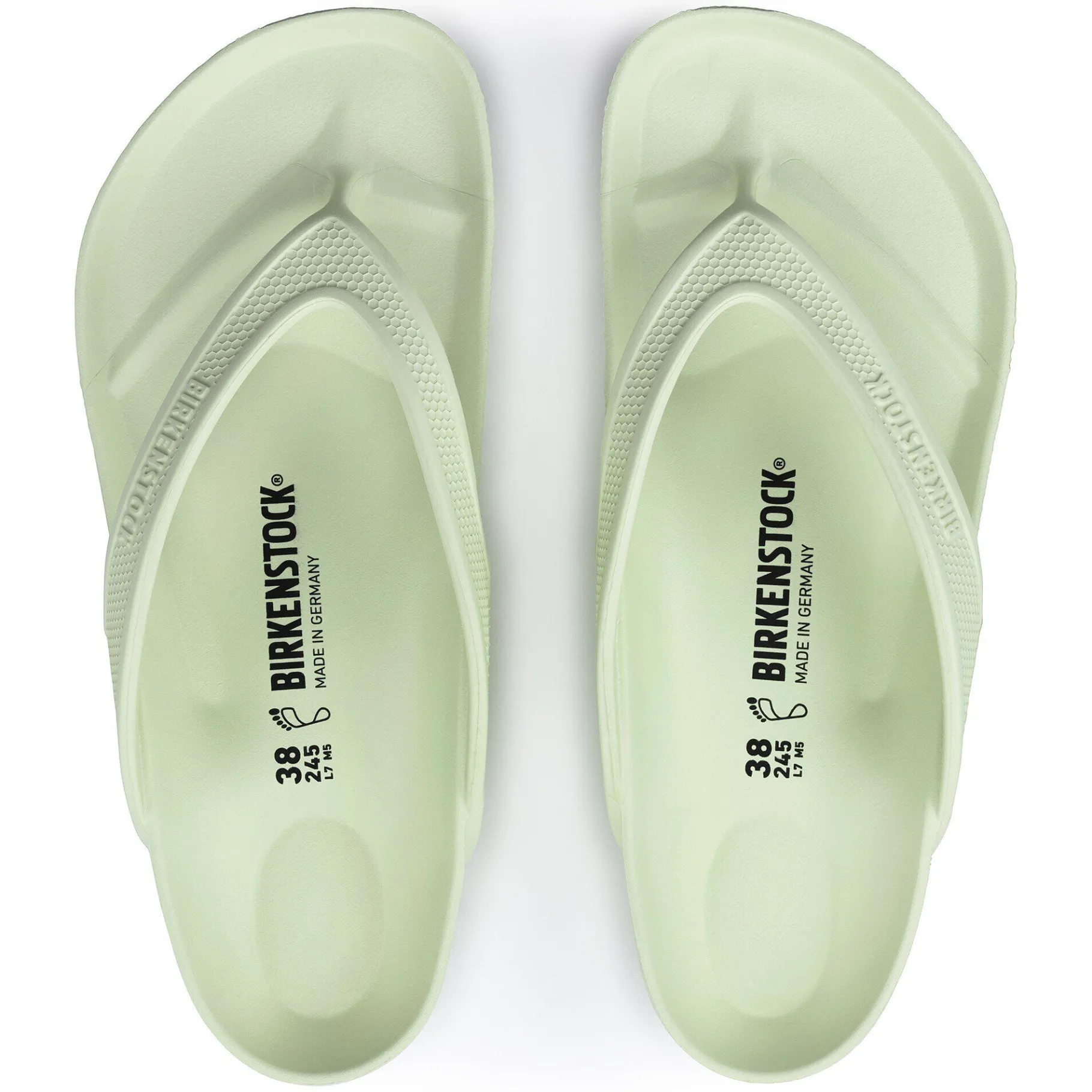 Cheap Birkenstock Honolulu Faded Lime