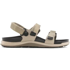 Cheap Birkenstock Kalahari Damer Futura Geometric Camo Beige