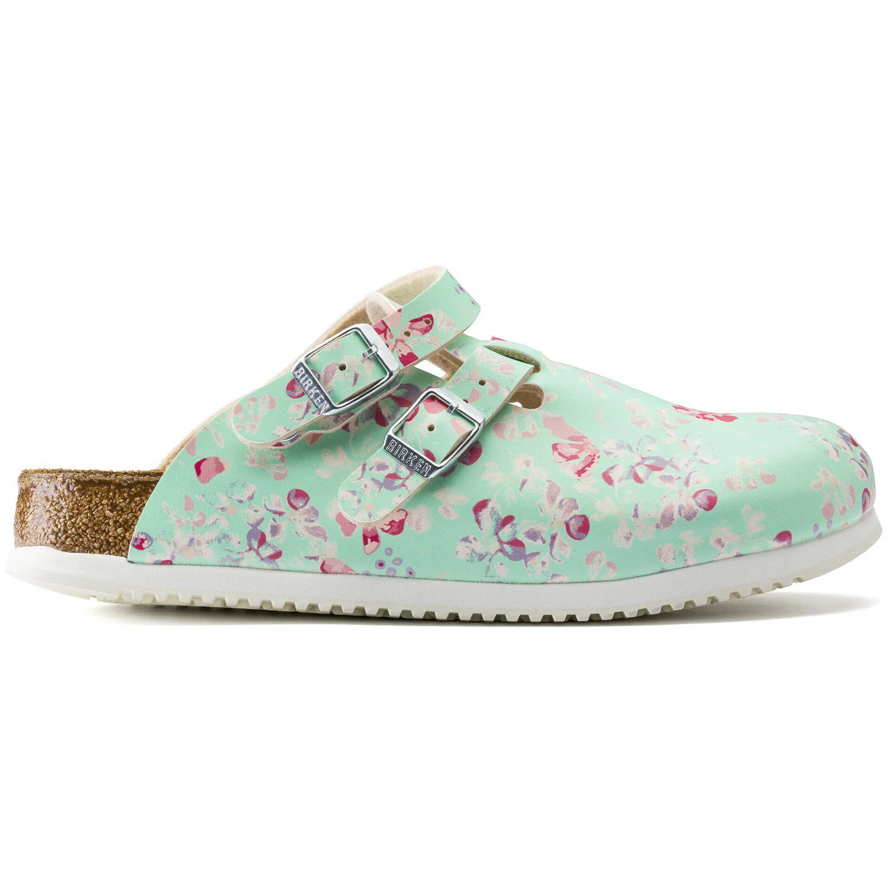 Shop Birkenstock Kay Sl Flower Field Mint