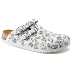 Online Birkenstock Kay Sl Paisley Black/White
