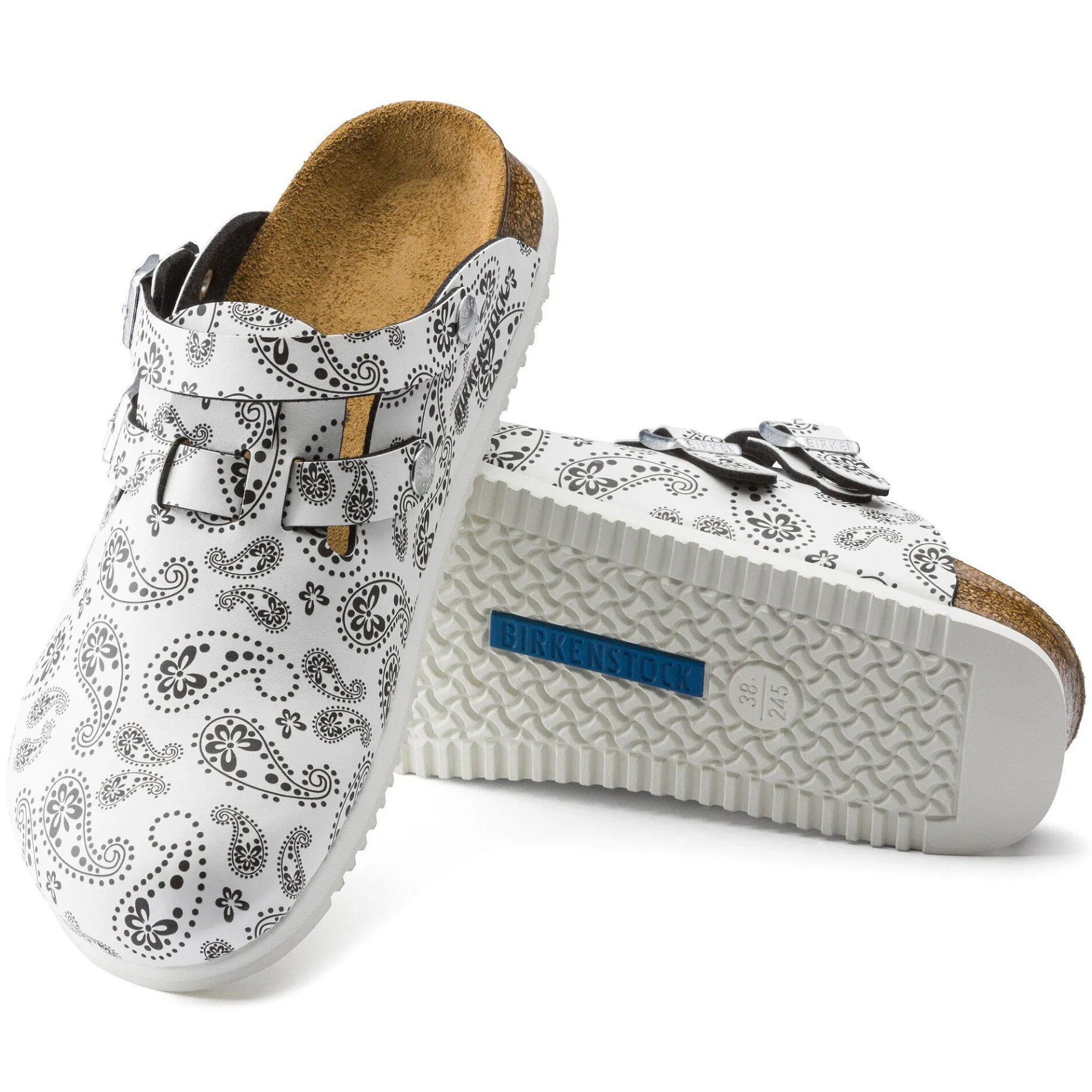 Online Birkenstock Kay Sl Paisley Black/White