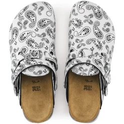 Online Birkenstock Kay Sl Paisley Black/White
