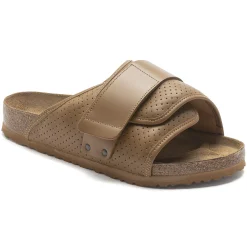 Shop Birkenstock Kyoto Puff Pack Cork Brown