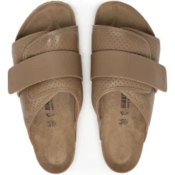Shop Birkenstock Kyoto Puff Pack Cork Brown
