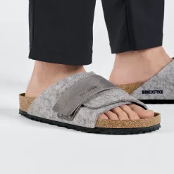 Shop Birkenstock Kyoto Light Gray