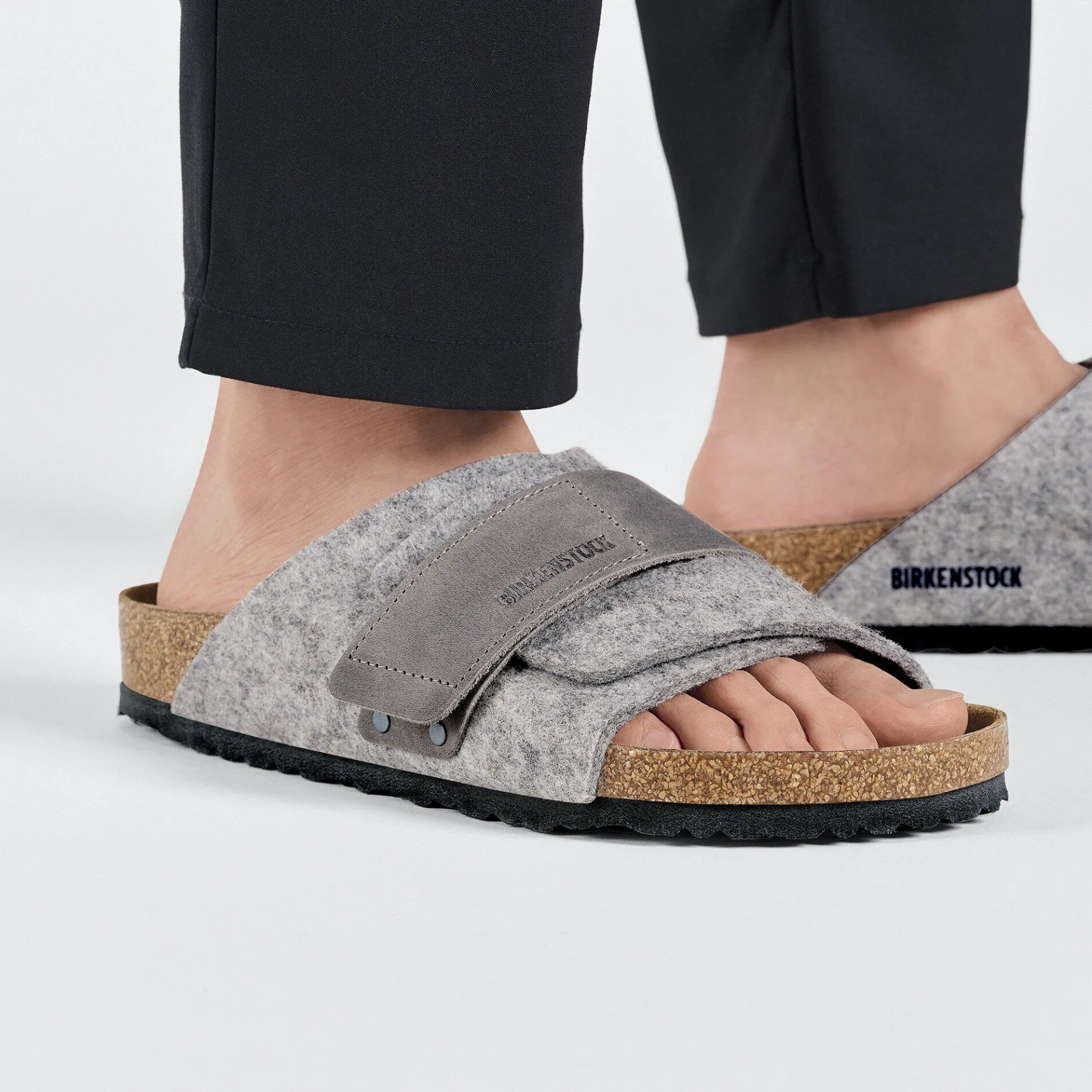 Shop Birkenstock Kyoto Light Gray