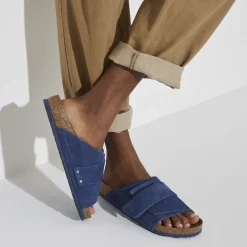 Discount Birkenstock Kyoto Desert Buck Indigo Blue