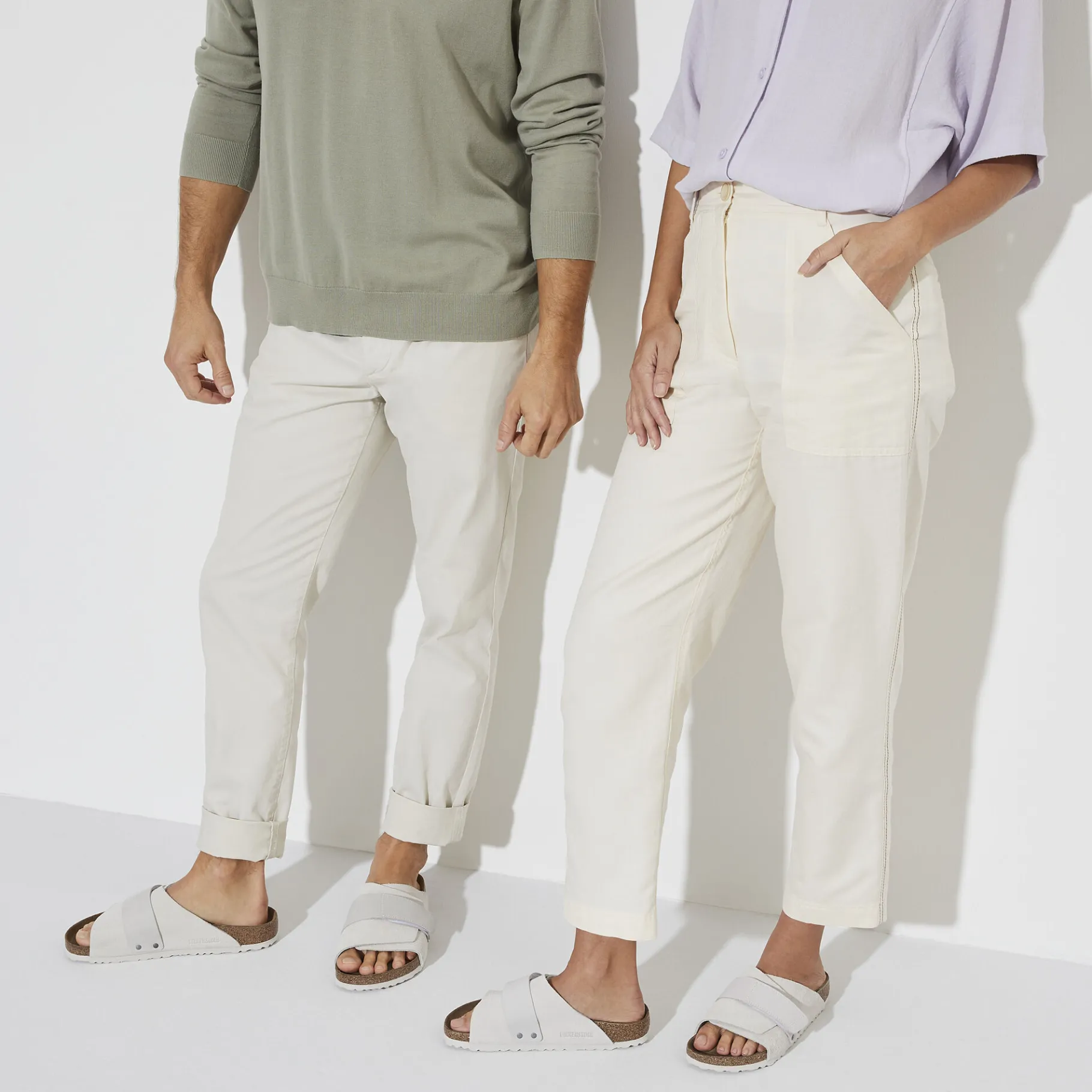 Sale Birkenstock Kyoto Antique White