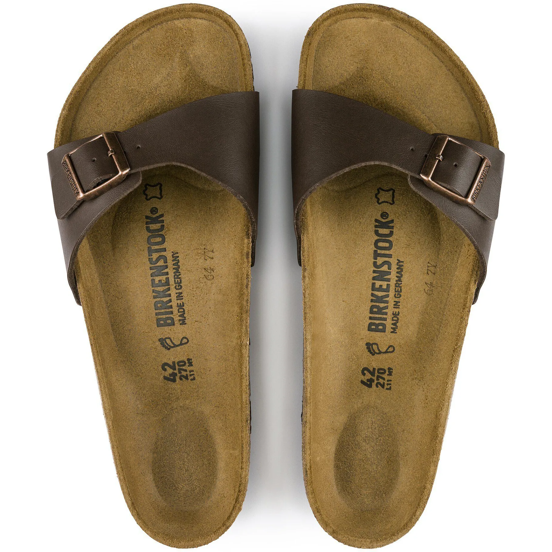 Hot Birkenstock Madrid Dark Brown