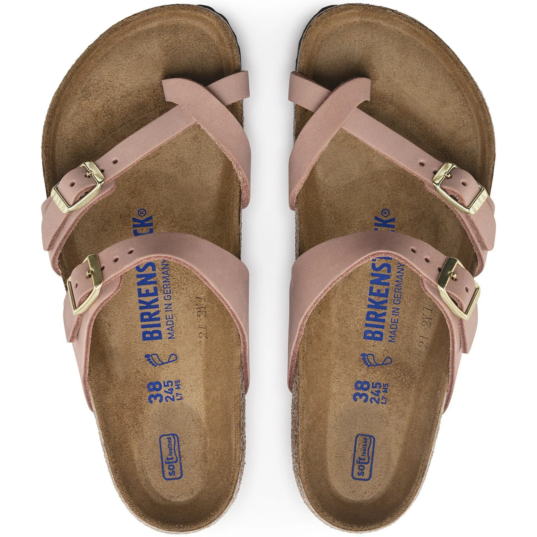 Best Sale Birkenstock Mayari Blod Fodseng Old Rose