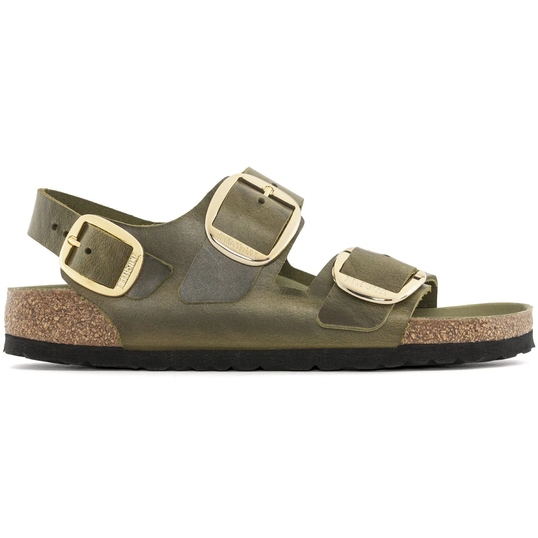 Best Sale Birkenstock Milano Big Buckle Olive Green