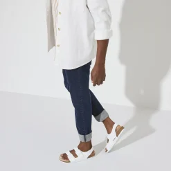 New Birkenstock Milano Bs Triples White