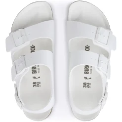 New Birkenstock Milano Bs Triples White