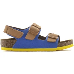 Sale Birkenstock Milano Hl Kids Caramel/Ultra Blue