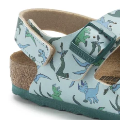 Cheap Birkenstock Milano Hl Kids Big Dino Light Blue