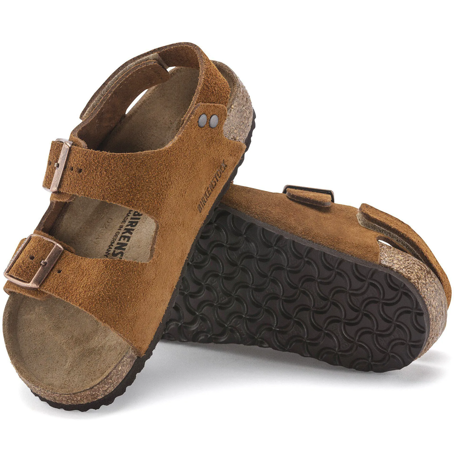 Hot Birkenstock Milano Hl Suede Kids Mink