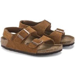 Hot Birkenstock Milano Hl Suede Kids Mink