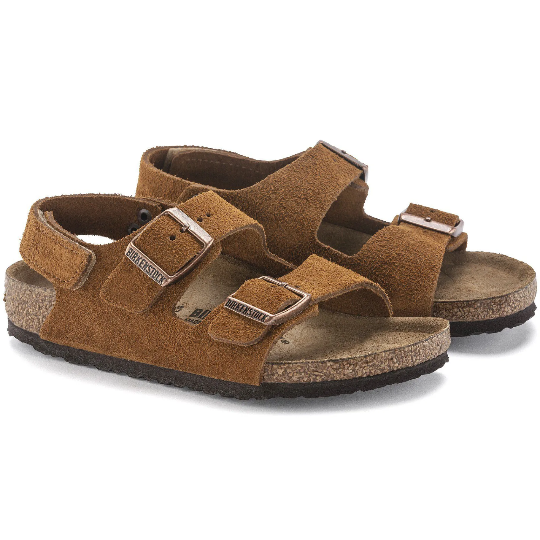 Hot Birkenstock Milano Hl Suede Kids Mink
