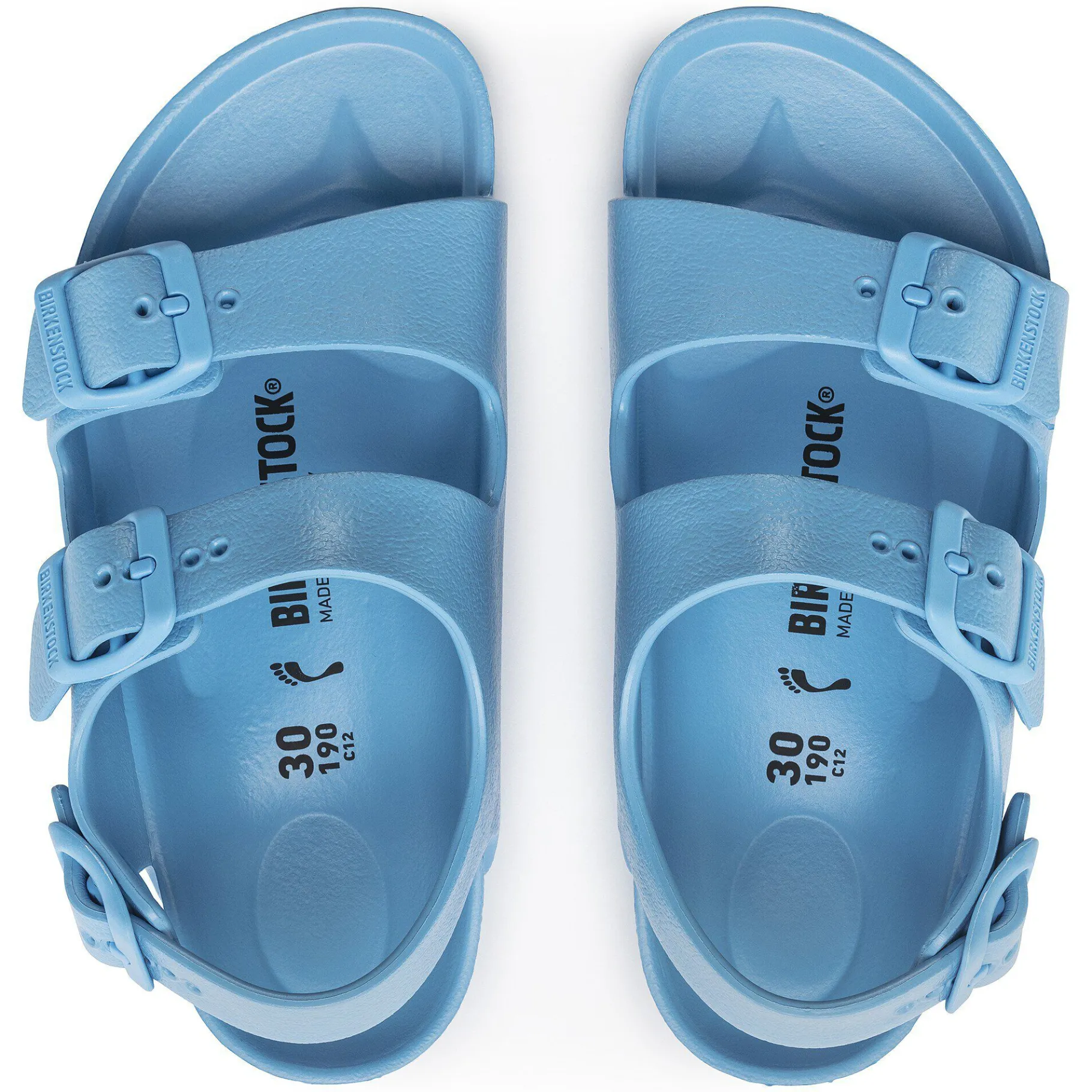 New Birkenstock Milano Kids Sky Blue