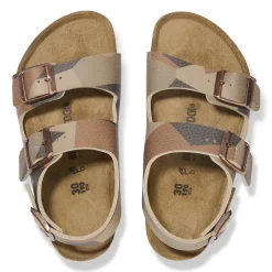 Best Birkenstock Milano Kids Desert Soil Geo Camo Core