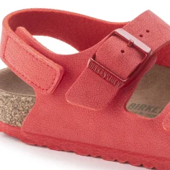 Cheap Birkenstock Milano Kids Vegan Active Red
