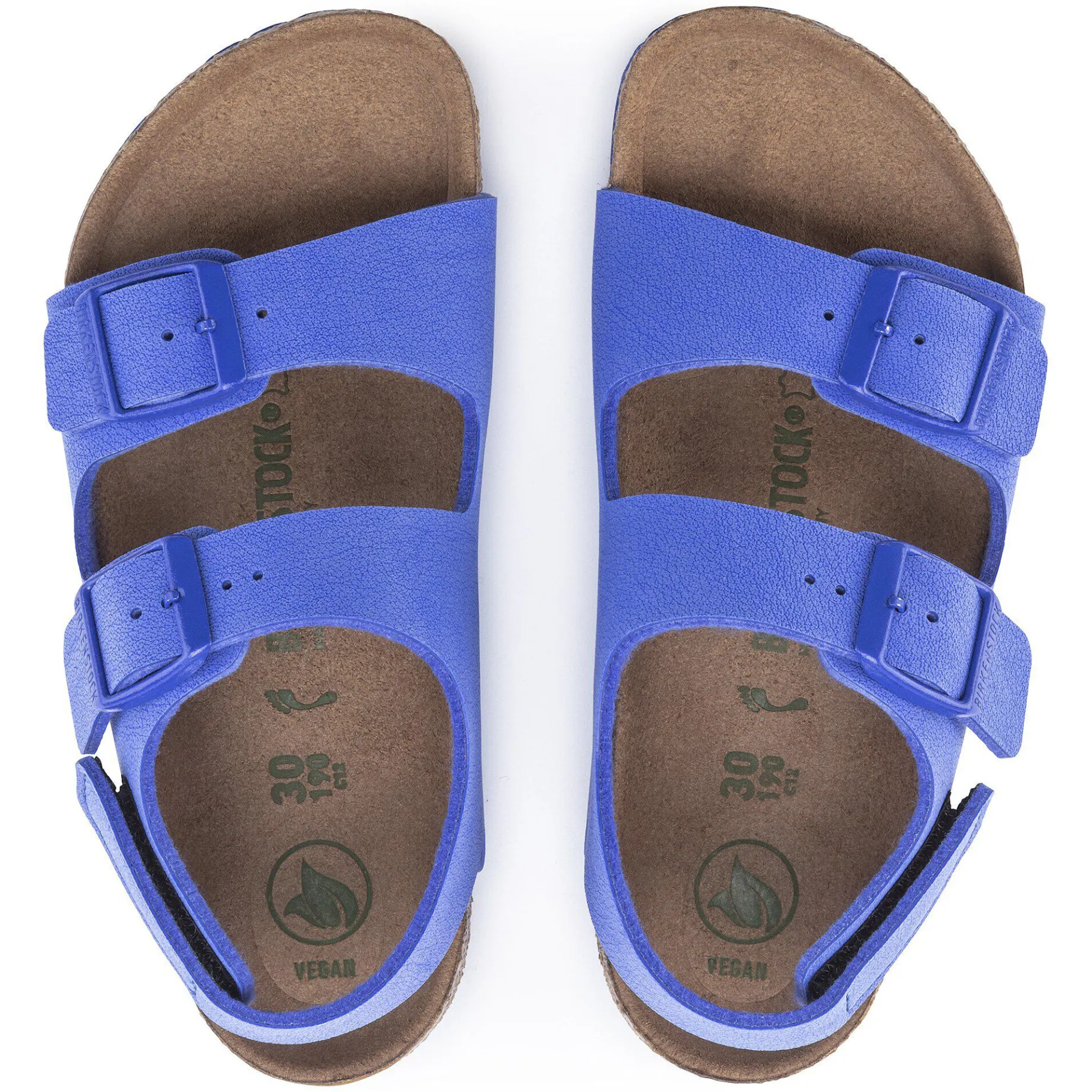 Shop Birkenstock Milano Kids Vegan Ultra Blue