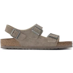 Online Birkenstock Milano Vegansk Desert Dust Gray Taupe