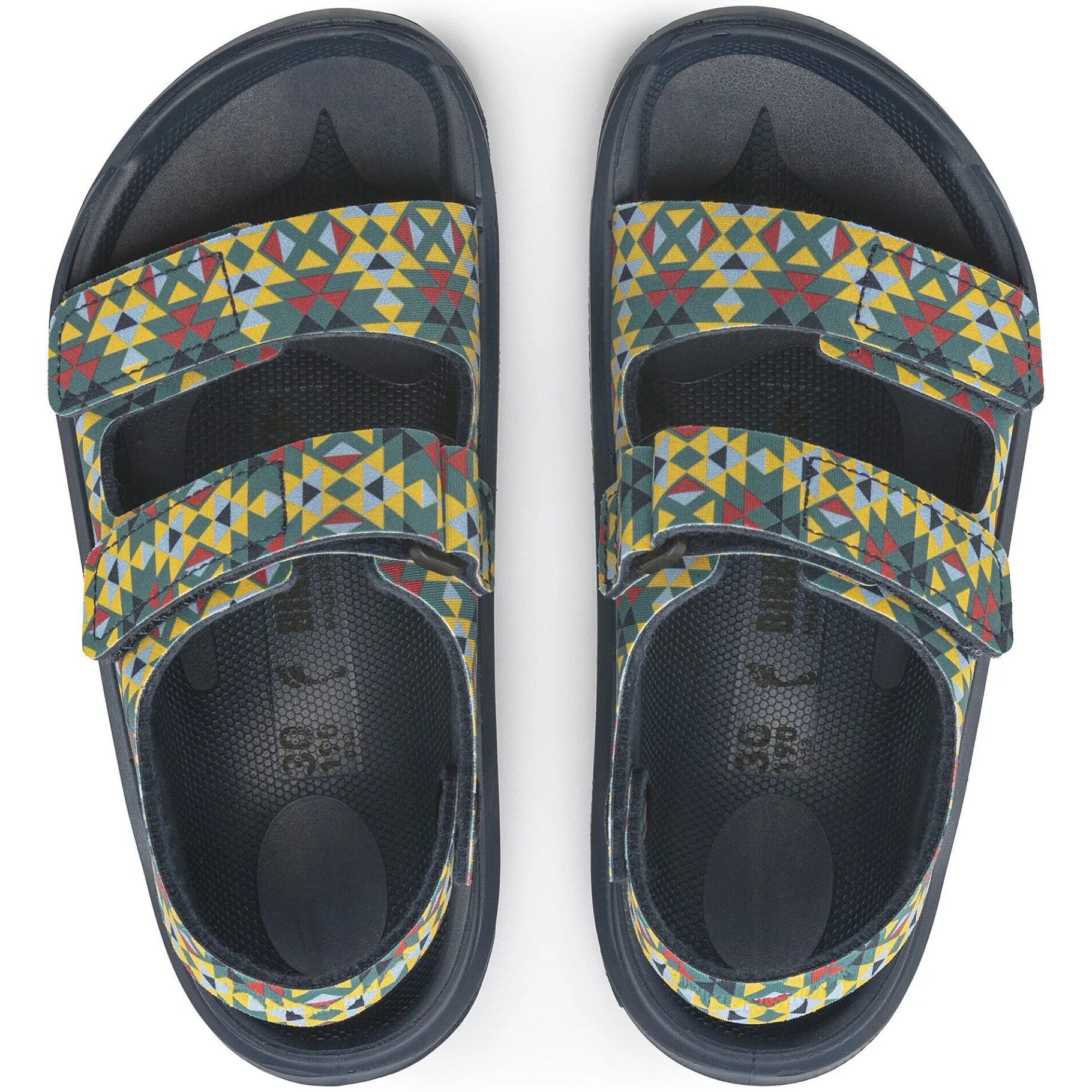 Best Sale Birkenstock Mogami Hl Triangles Multi Lake Green