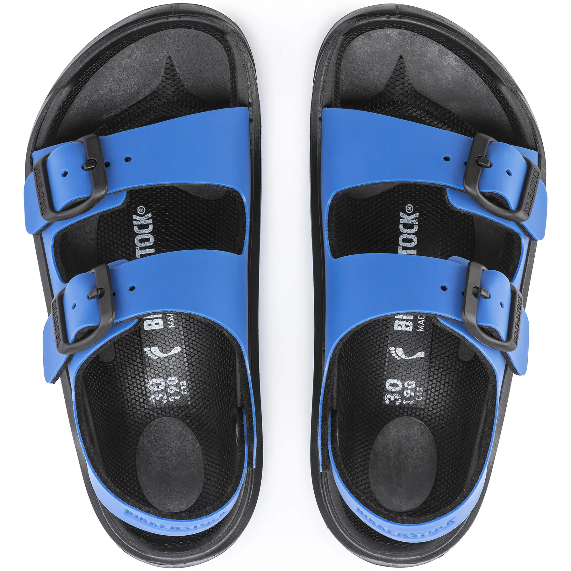 Hot Birkenstock Mogami Kids Ultrablue-Black