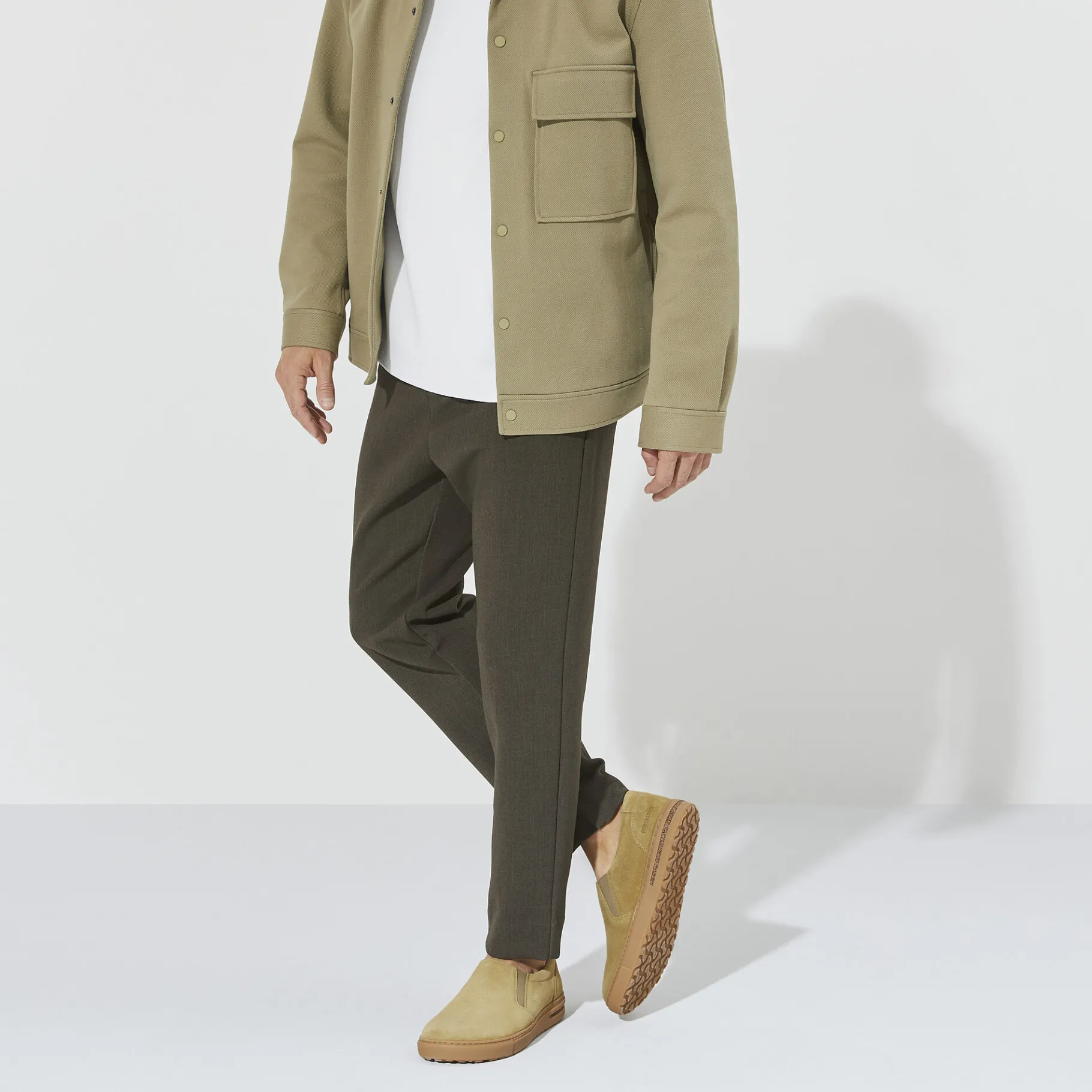 Best Sale Birkenstock Oswego Faded Khaki