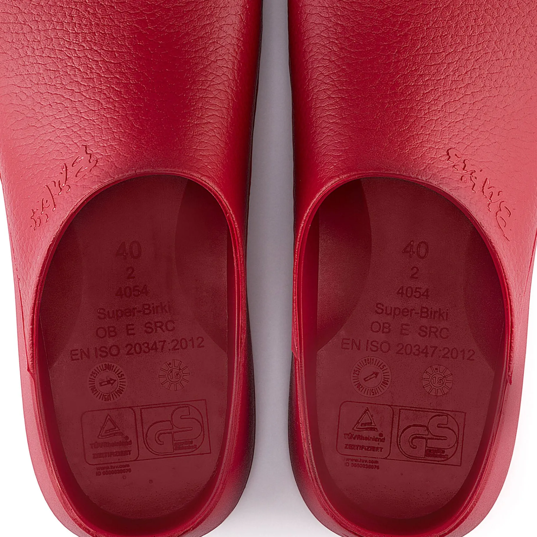 Clearance Birkenstock Super-Birki Red