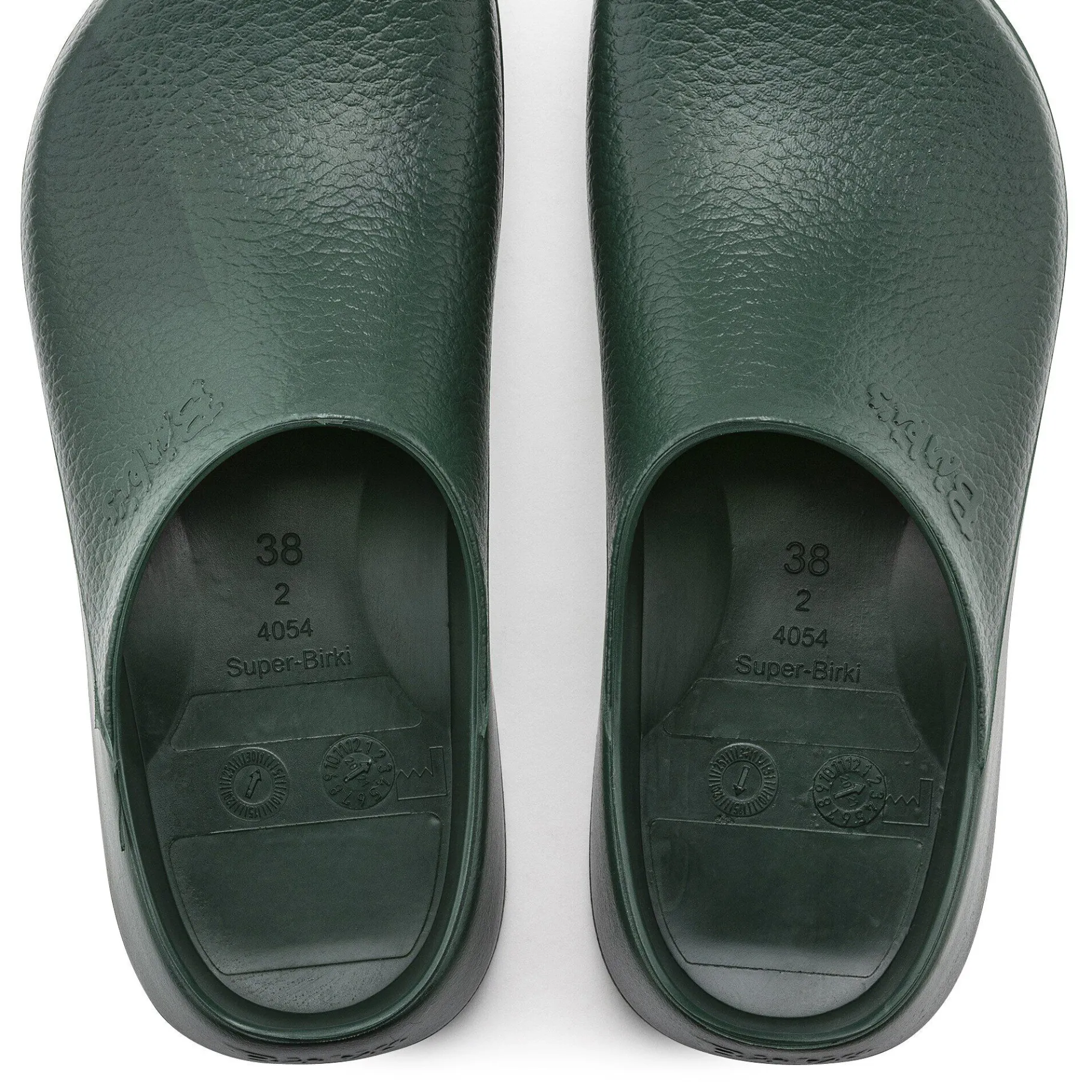 Clearance Birkenstock Super-Birki Vegansk Green