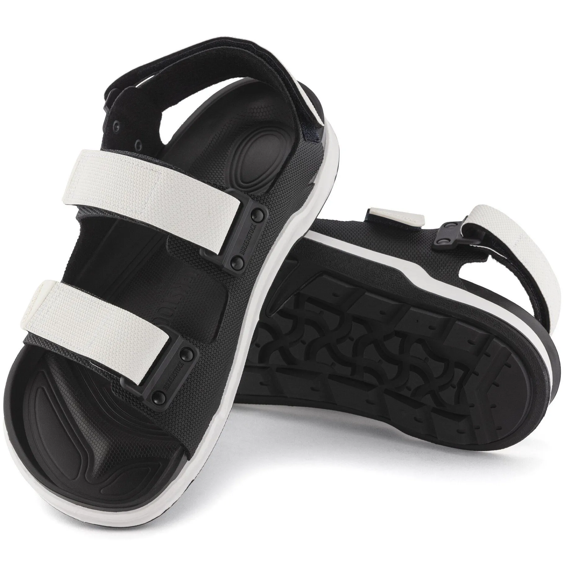 Online Birkenstock Tatacoa Herrer Futura Black/White