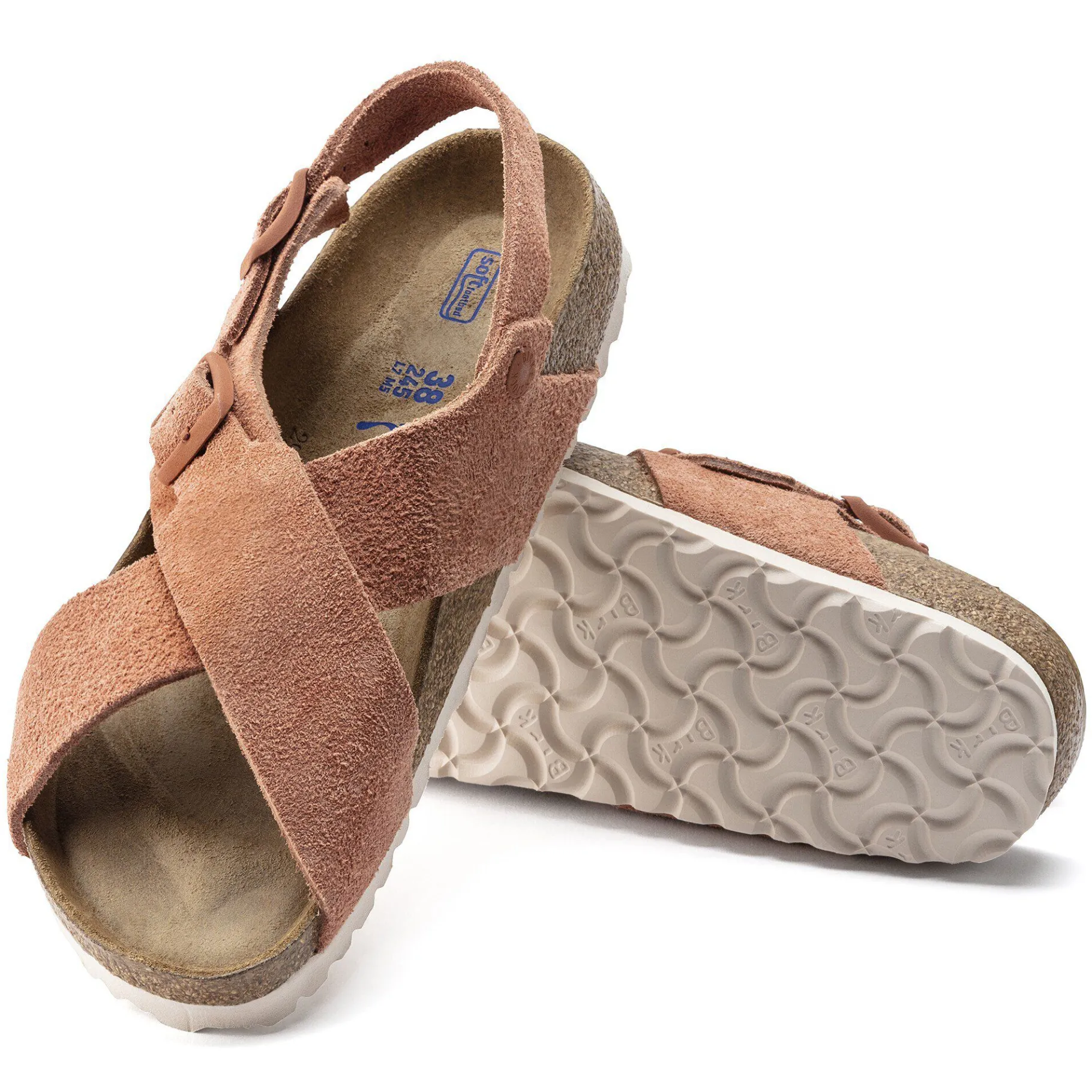Outlet Birkenstock Tulum Blod Fodseng Earth Red