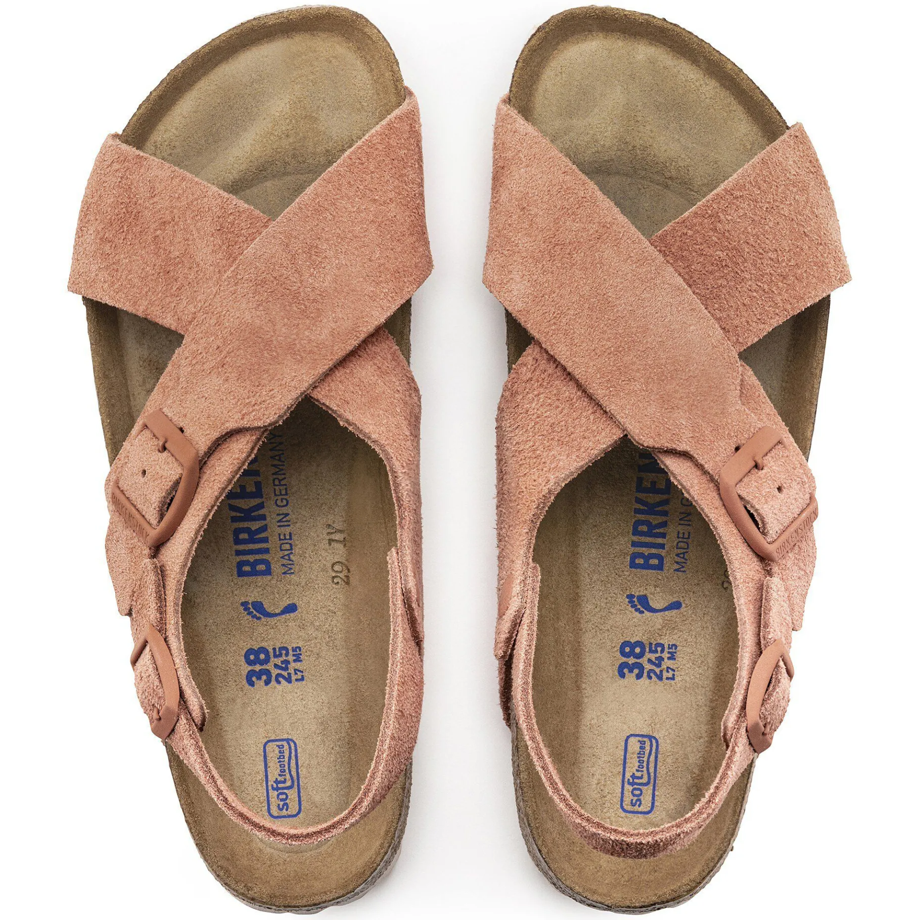 Outlet Birkenstock Tulum Blod Fodseng Earth Red