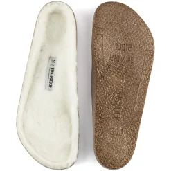 Online Birkenstock Udskiftningsfodseng Lammeskind Zermatt / Andermatt White