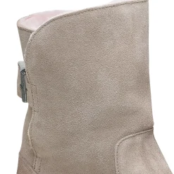 Shop Birkenstock Uppsala Lammeskind Gray Taupe