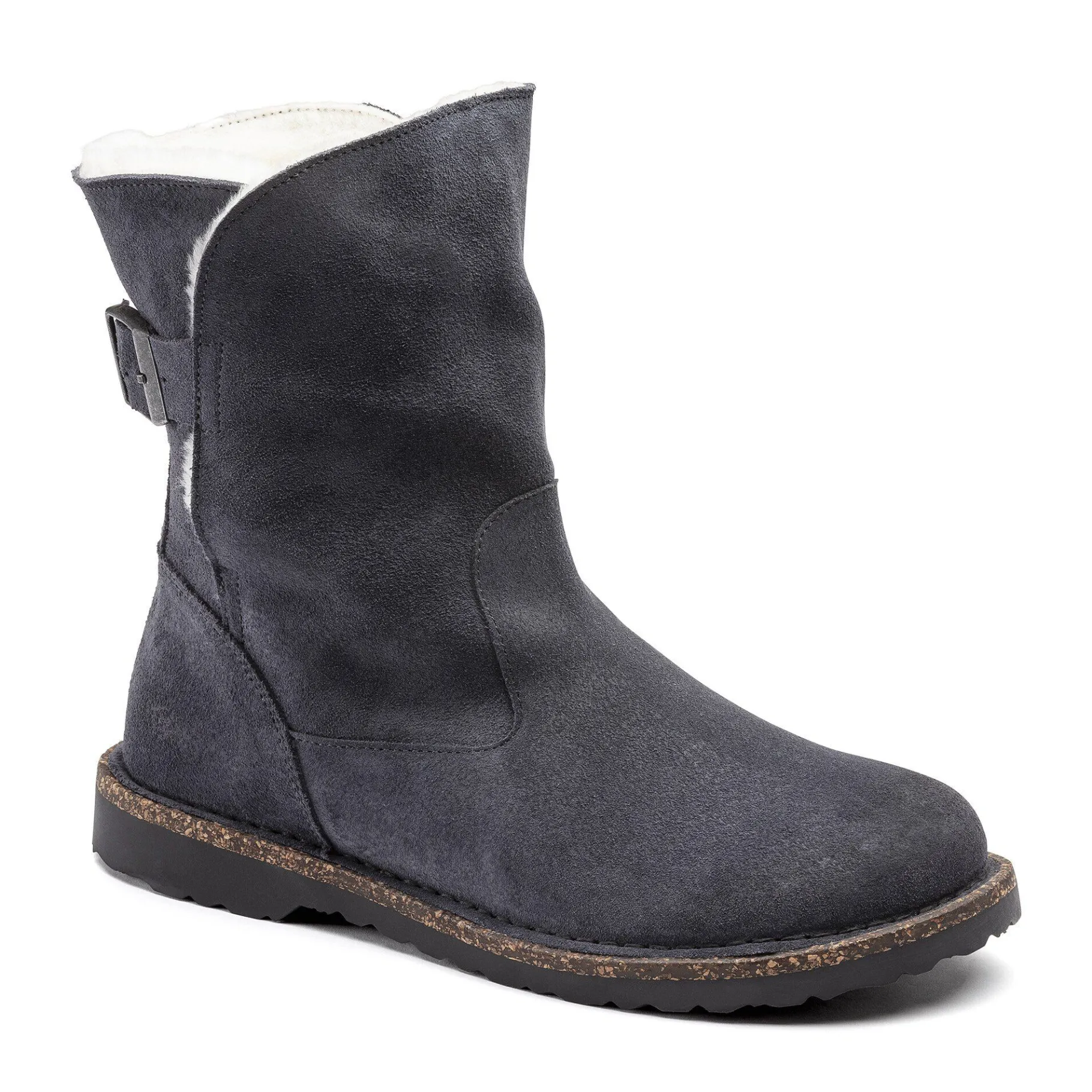 Fashion Birkenstock Uppsala Lammeskind Graphite