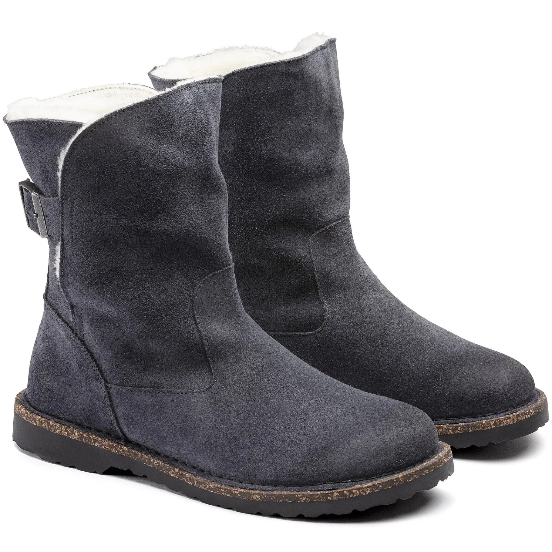 Fashion Birkenstock Uppsala Lammeskind Graphite