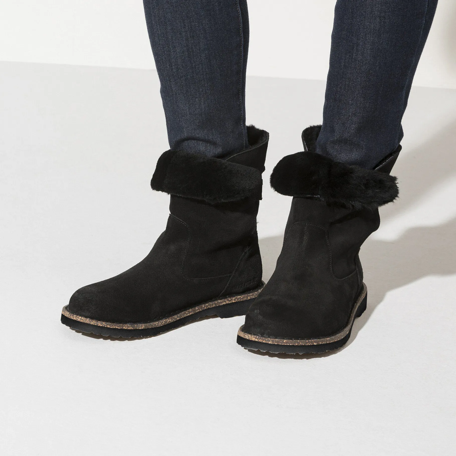 Flash Sale Birkenstock Uppsala Lammeskind Black