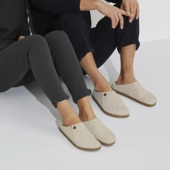 Clearance Birkenstock Zermatt Lammeskind Ecru