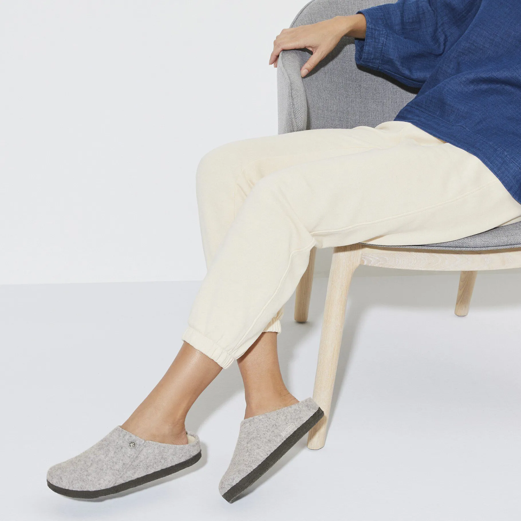 Online Birkenstock Zermatt Lammeskind Light Grey