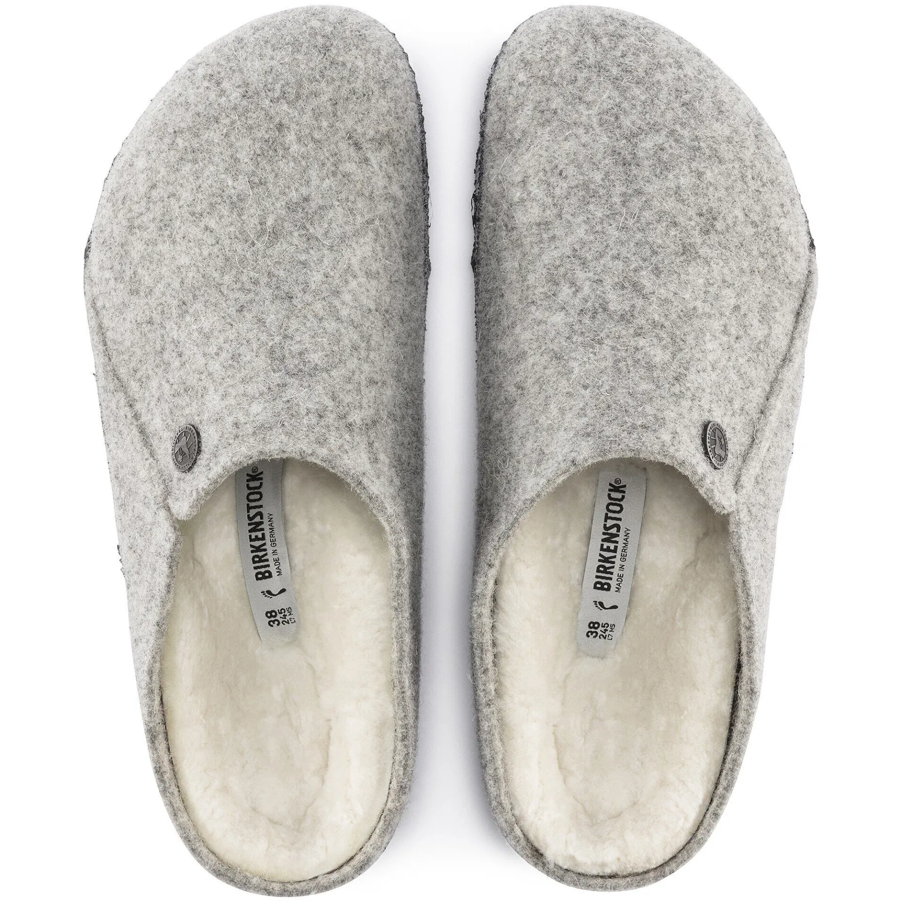 Online Birkenstock Zermatt Lammeskind Light Grey