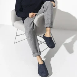 New Birkenstock Zermatt Lammeskind Dark Blue